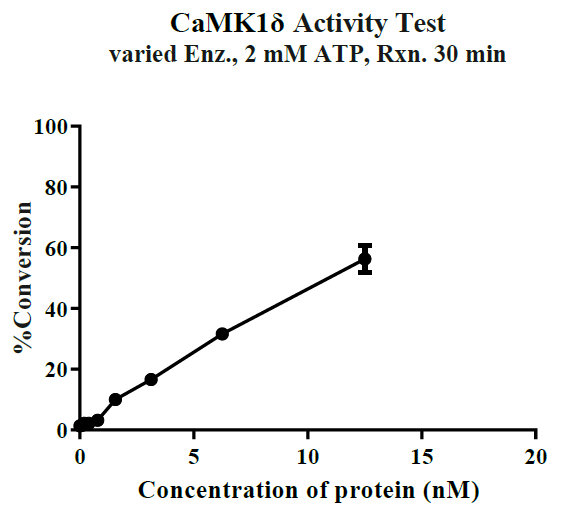 CaMK1δ GST Tag Protein, Human