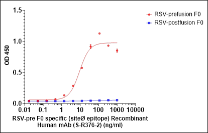 RSV-pre F0 specific (siteØ epitope) Recombinant Human mAb (S-R376-2)